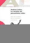 América Latina. Los desafíos del pensamiento crítico