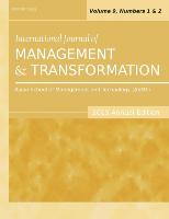 International Journal of Management and Transformation (2015 Annual Edition)