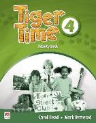 Tiger Time 4. Activity Book mit Stickerbogen