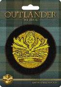 Outlander Crown and Thistle Embroidered Patch