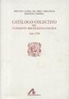 Catálogo colectivo patrimonio bibliográfico español s.XVII : Cap-CZ