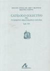 Catálogo colectivo patrimonio bibliográfico español s. XIX : A-Alm