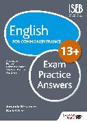 English for Common Entrance at 13+ Exam Practice Answers (for the June 2022 exams)