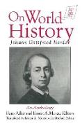 Johann Gottfried Herder on World History