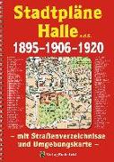 Stadtpläne Halle a.d.S. 1895-1906-1920