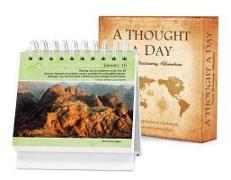 A Thought a Day--Travel, Discovery, Adventure: A Daily Desktop Quotebook