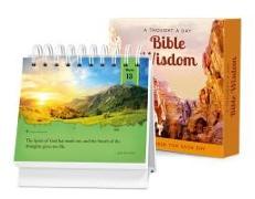 A Thought a Day--Bible Wisdom: A Daily Desktop Quotebook