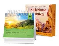 Cada Día Con Su Frase--Sabiduría Bíblica: Un Diario Quotebook En Práctico Formato de Escritorio
