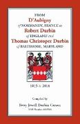 From D'Aubigny of Normandy, France to Robert Durbin of England and Thomas Christoper Durbin of Baltimore, Maryland