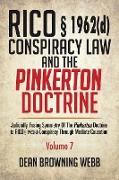 RICO § 1962(d) Conspiracy Law and the Pinkerton Doctrine