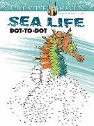 Creative Haven Sea Life Dot-To-Dot Coloring Book