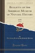 Bulletin of the American Museum of Natural History, Vol. 10