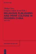 Religious Publishing and Print Culture in Modern China