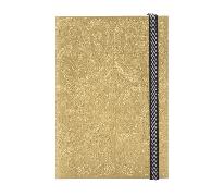 Christian Lacroix Gold A5 6" X 8" Paseo Notebook