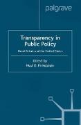 Transparency in Public Policy