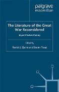 The Literature of the Great War Reconsidered