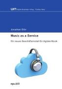 Dörr, J: Music as a Service