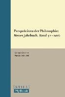 Perspektiven Der Philosophie: Neues Jahrbuch, Band 42-2016