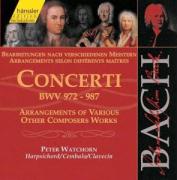 Concerti BWV 972-987