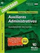 Auxiliares Administrativos, Ayuntamiento de Cáceres. Temario y test II