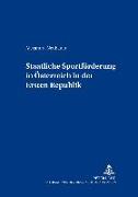 Staatliche Sportförderung in Österreich in der Ersten Republik