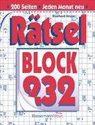 Rätselblock 232 (5 Exemplare à 2,99 €)
