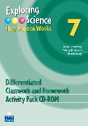 Exploring Science : How Science Works Year 7 Differentiated Classroom and Homework Activity Pack CD-ROM