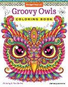 Groovy Owls Coloring Book