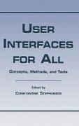 User Interfaces for All