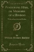 Pandurang Hàri, or Memoirs of a Hindoo