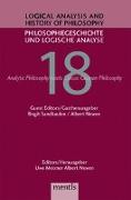 Logical Analysis and History of Philosophy / Philosophiegeschichte und logische Analyse 18: Analytic Philosophy meets Classic German Philosophy