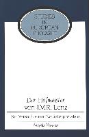 «Der Hofmeister» von J. M. R. Lenz