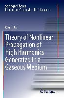 Theory of Nonlinear Propagation of High Harmonics Generated in a Gaseous Medium