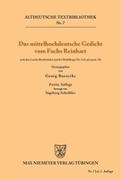 Das mittelhochdeutsche Gedicht vom Fuchs Reinhart