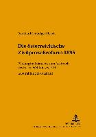 Die österreichische Zivilprozeßreform 1895