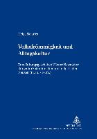 Volksfrömmigkeit und Alltagskultur