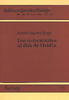Los comentarios al Ibis de Ovidio
