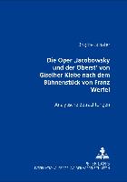Die Oper "Jacobowsky und der Oberst" von Giselher Klebe nach dem Bühnenstück von Franz Werfel