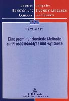 Eine prominenzbasierte Methode zur Prosodieanalyse und -synthese