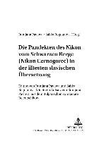 Die Pandekten des Nikon vom Schwarzen Berge (Nikon Cernogorec) in der ältesten Slavischen Übersetzung