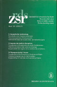Zeitschrift für Schweizerisches Recht / Revue de droit suisse. Bd. 124 (2005) 2