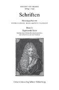 Johann von Besser (1654-1729). Schriften / Bd 2: Ergänzende Texte