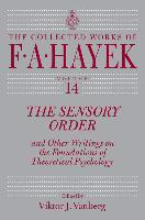 THE SENSORY ORDER AND OTHER WRITINGS ON