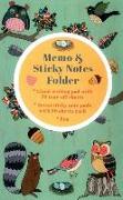 Memo & Sticky Notes Folder: Woodland Creatures: Small Folder Containing 7 Sticky Notepads, a Tear-Off Lined Writing Pad, and Gel Pen