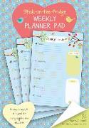 Stick-On-The-Fridge Weekly Planner Pad: Cute Birdies: 52 Tear-Off Sheets for Planning Round the Year