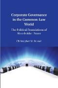 Corporate Governance in the Common-Law World