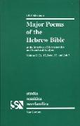 Major Poems of the Hebrew Bible