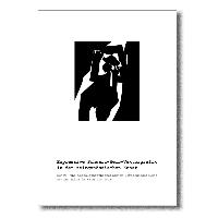 Expressive Schwarz-Weiß-Vektorgrafik in der zeitgenössischen Kunst