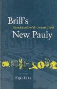 Brill's New Pauly, Antiquity, Volume 5 (Equ - Has)