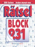 Rätselblock 231 (5 Exemplare à 2,99 €)